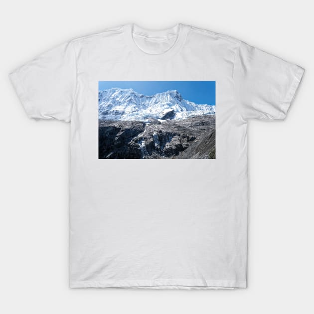 Savage Andes Mountain T-Shirt by stevepaint